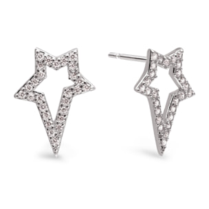 Boucles d'Oreille My Star Argent