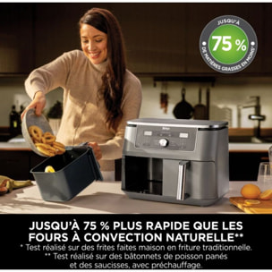 Friteuse sans huile NINJA Foodi Airfryer Dual Zone DZ400EU