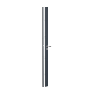 Serrure PROTECTIVE 41 HDI+ 4 points GA 65x35 Vis 70 ASSA ABLOY 4 Clés - Gris Muze Chromé velours - Gauche - 28492000