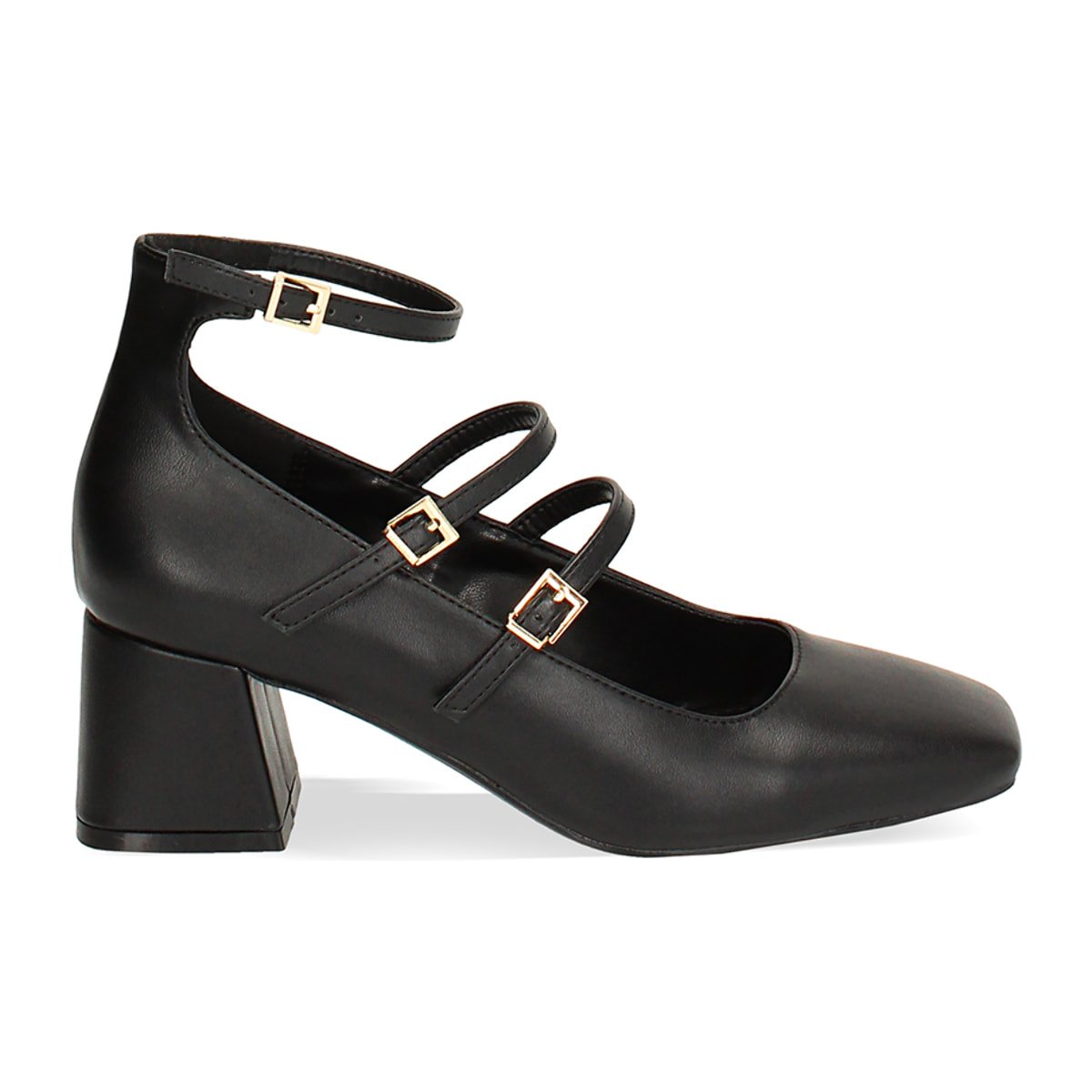 Décolleté negras con cordones