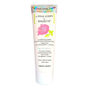 En Deux Coups de Baguette Rose - Démaquillant Crème, Anti-Âge & Anti-Tiraillement 120 ml