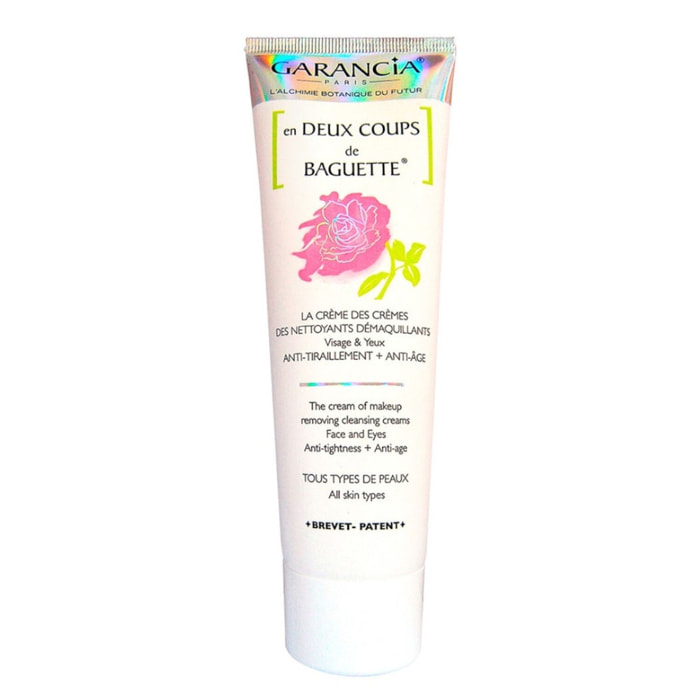 En Deux Coups de Baguette Rose - Démaquillant Crème, Anti-Âge & Anti-Tiraillement 120 ml