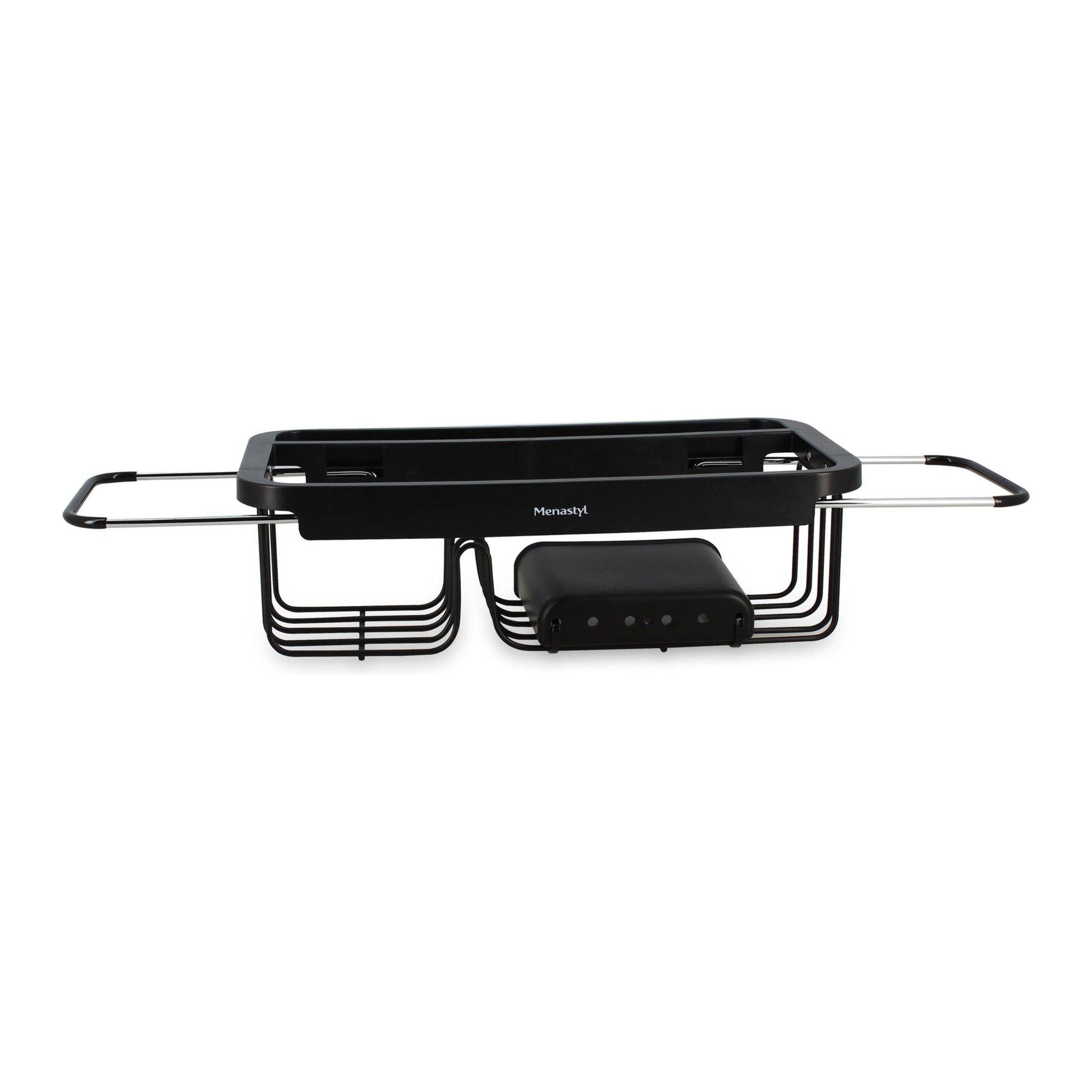 Egouttoir extensible 34.5-48cm en polypropylè ne et acier inoxydable