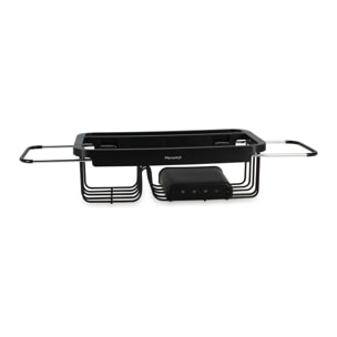 Egouttoir extensible 34.5-48cm en polypropylè ne et acier inoxydable