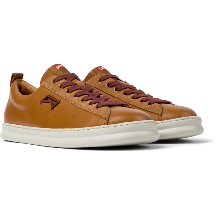 Sneakers - CAMPER Runner Four - Marrone - Pelle liscia