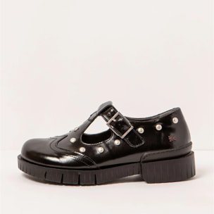 Zapatos 1834S NAPPA SHINNY BLACK /OXFORD color Black