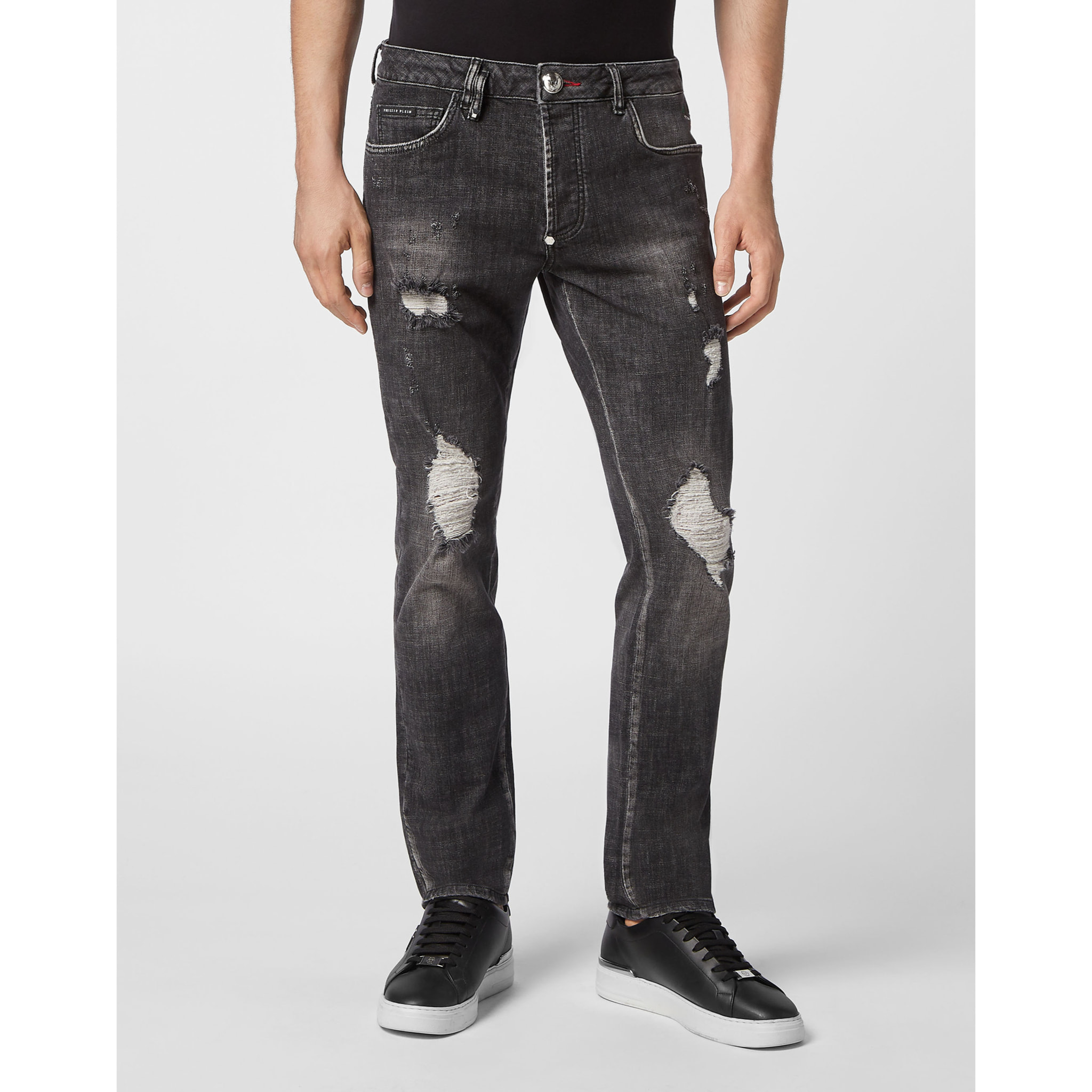 PHILIPP PLEIN Jeans Straight Cut SKULL&BONES