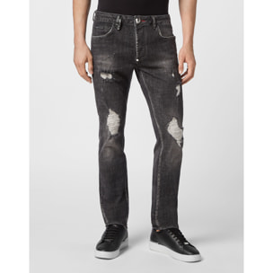 PHILIPP PLEIN Jeans Straight Cut SKULL&BONES