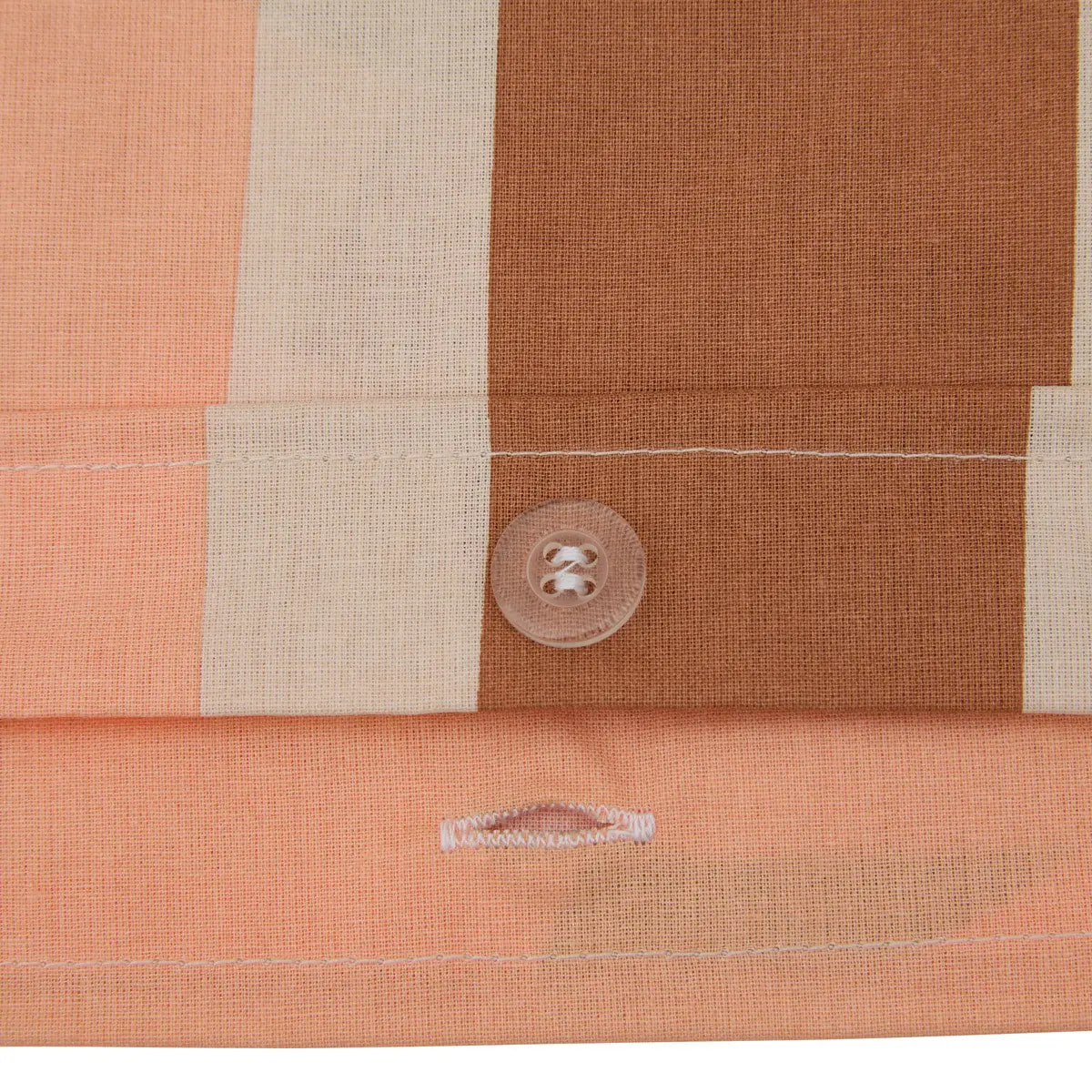 Parure de lit Ludia 220x240cm marron