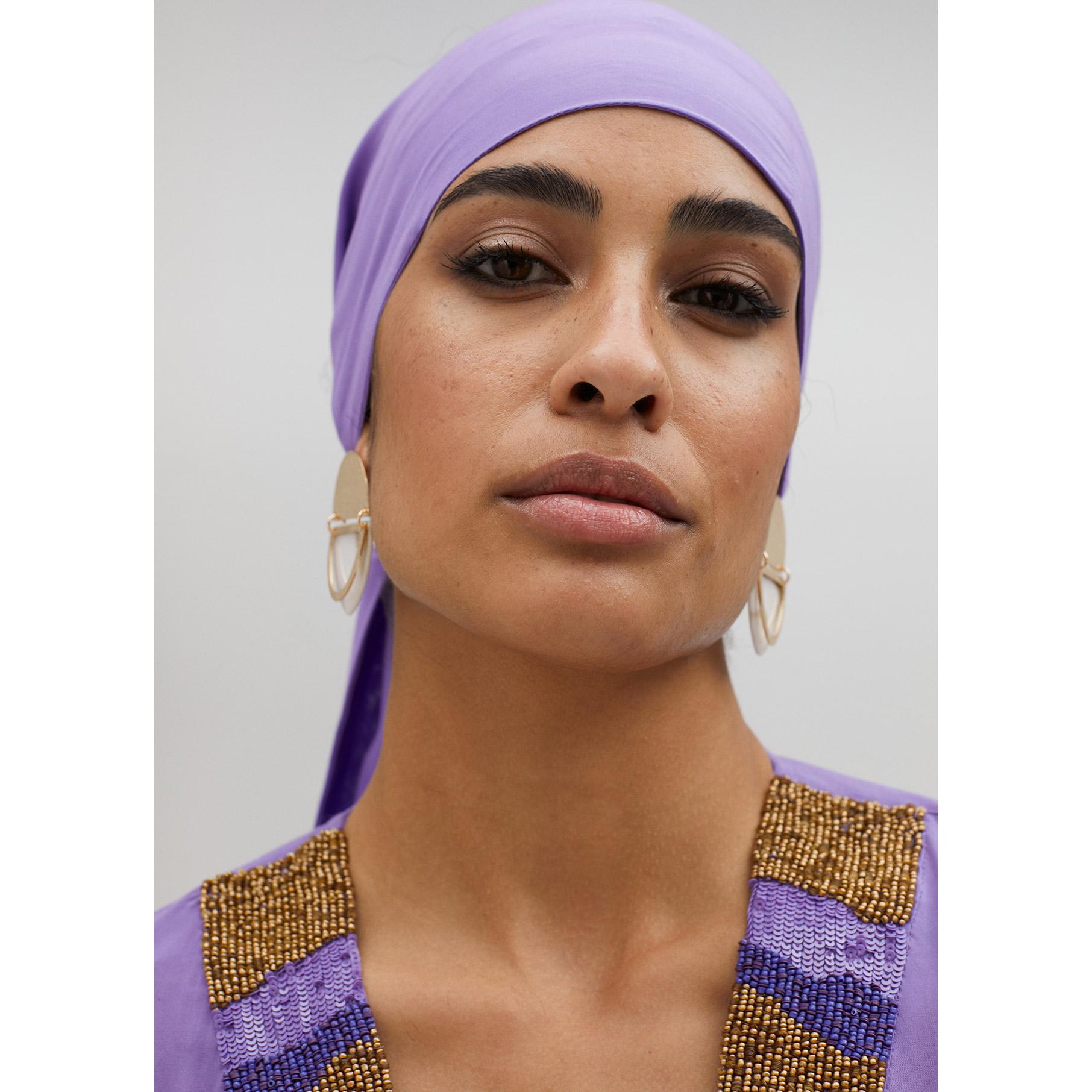 Vestito corto con strass