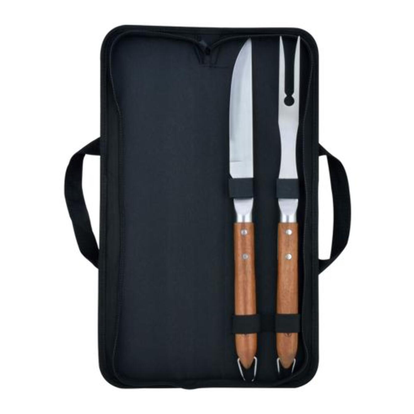 Set de couteau et fourchette de barbecue - "Sève"