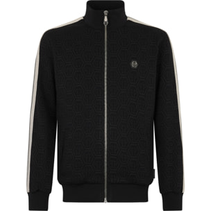 PHILIPP PLEIN Tracksuit Jacket Monogram Monogram