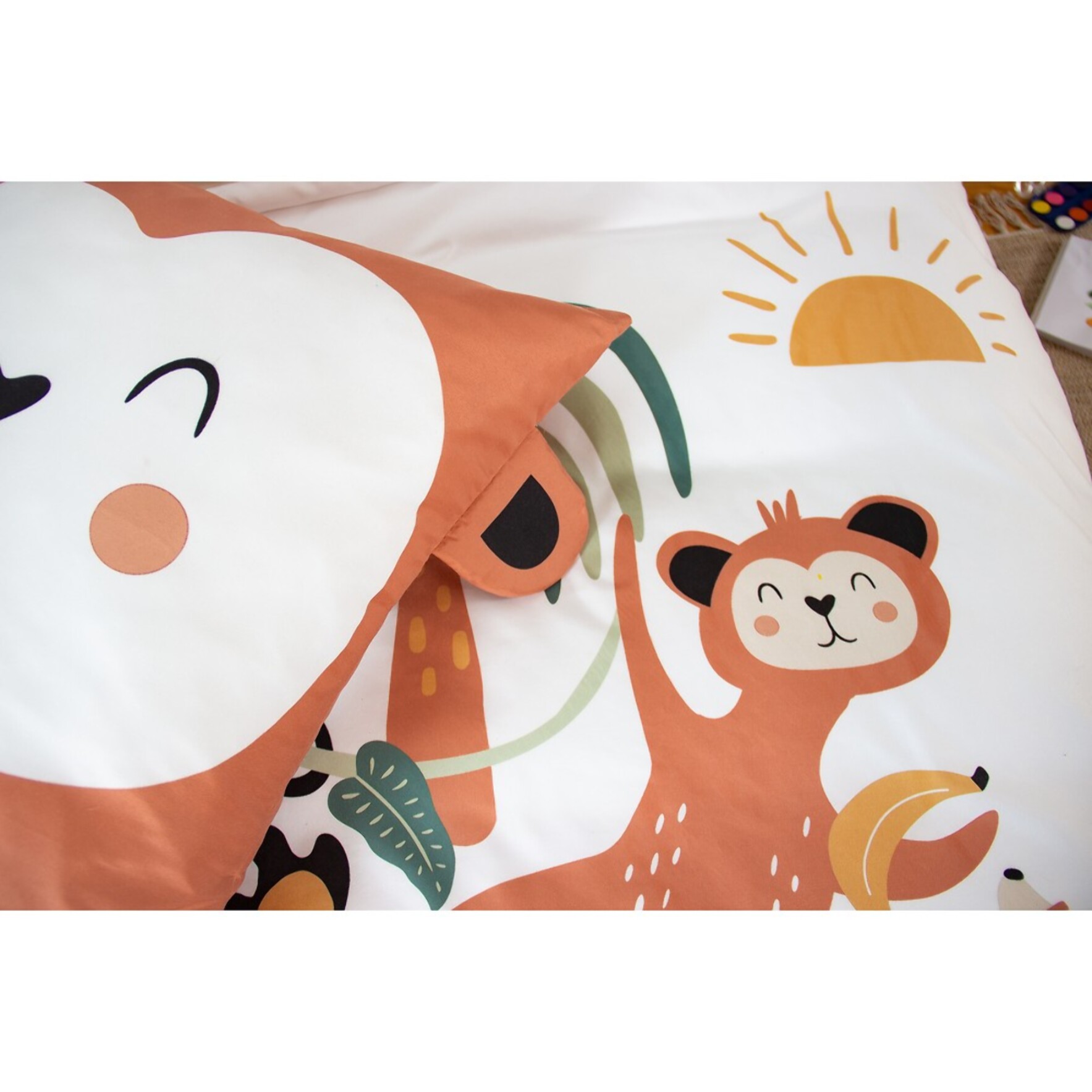 Parure de lit enfant 100% microfibre - OUSTI