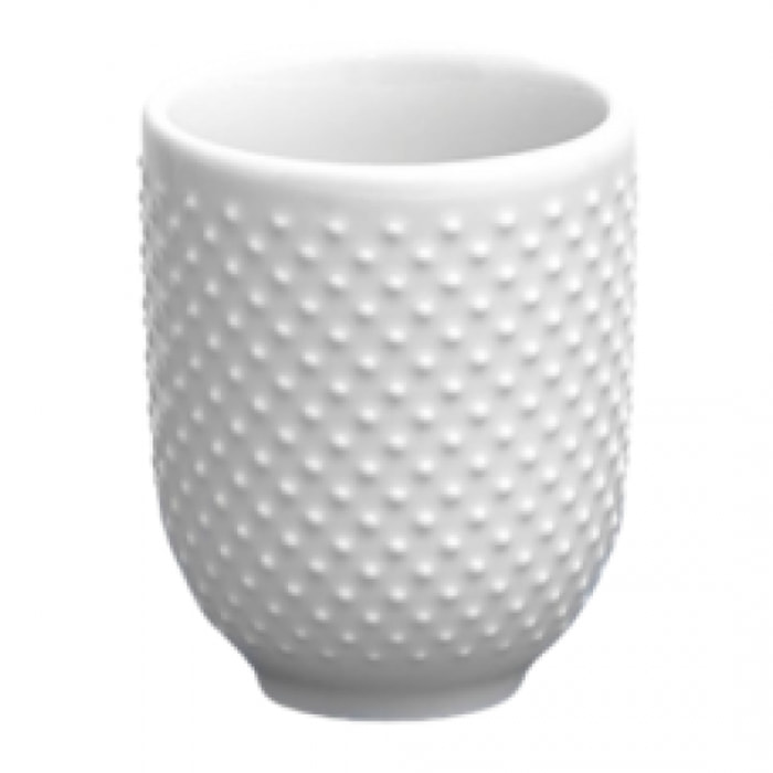 Lot de 6 tasses blanc - "Serenity"