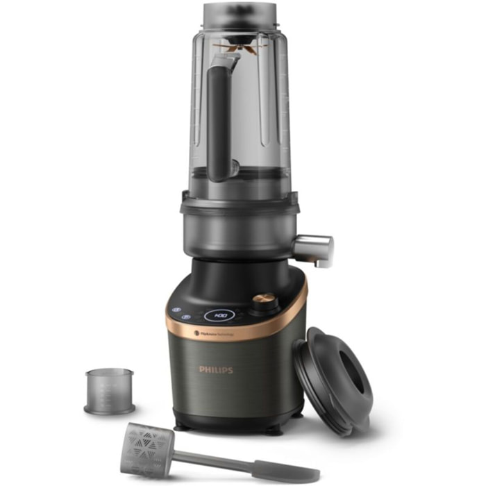 Blender PHILIPS HR3770/00 Flip&Juice 2-1 avec extracteur de jus Série 7000 2L, 1500W
