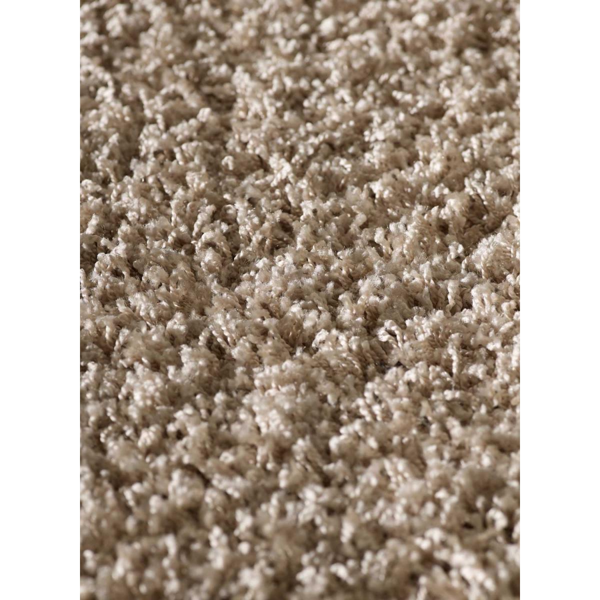 Tapis shaggy tissé motif uni DOSU