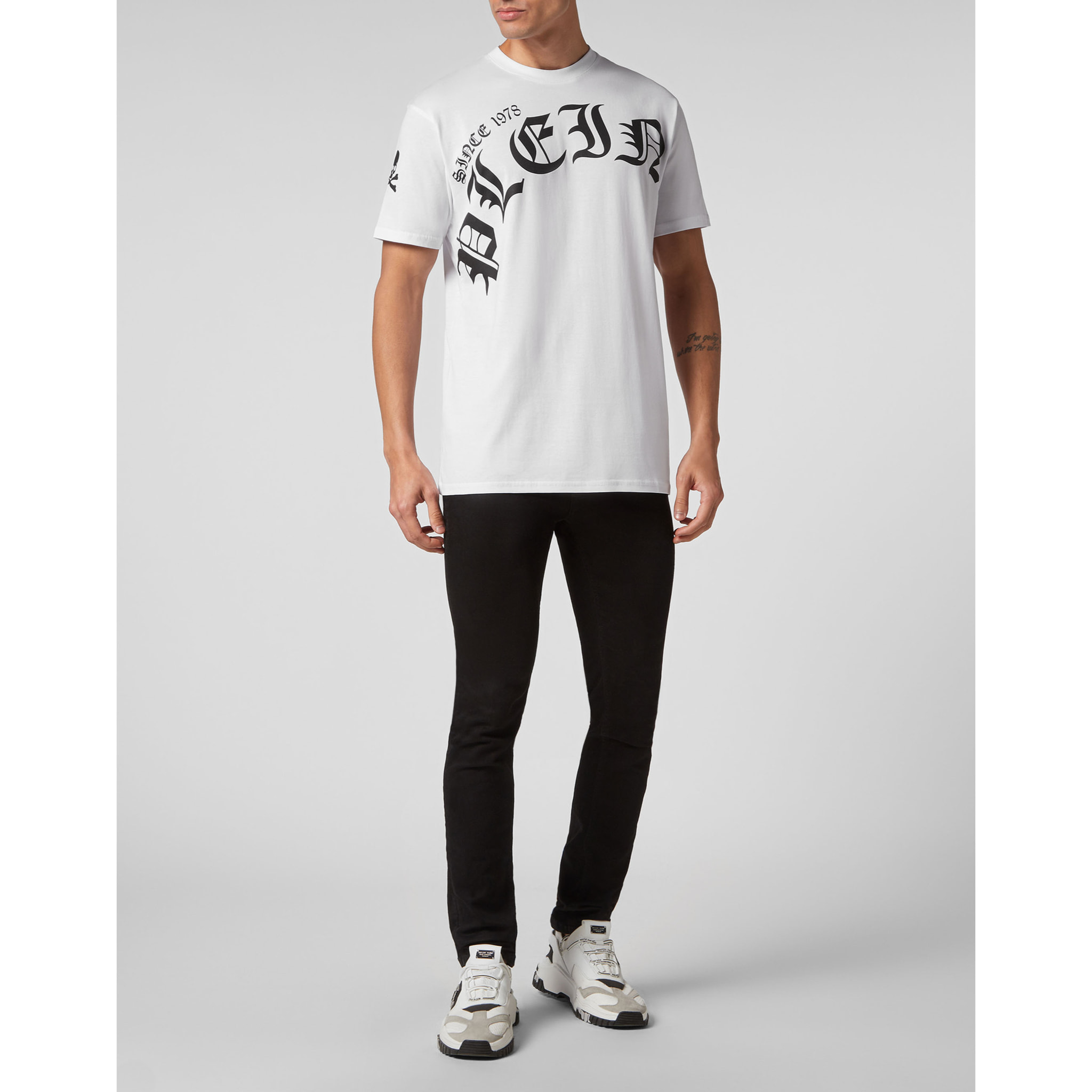 PHILIPP PLEIN Maglietta a girocollo GOTHIC PLEIN