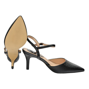 Decolletè con cinturino regolabile - tacco 8,5 cm