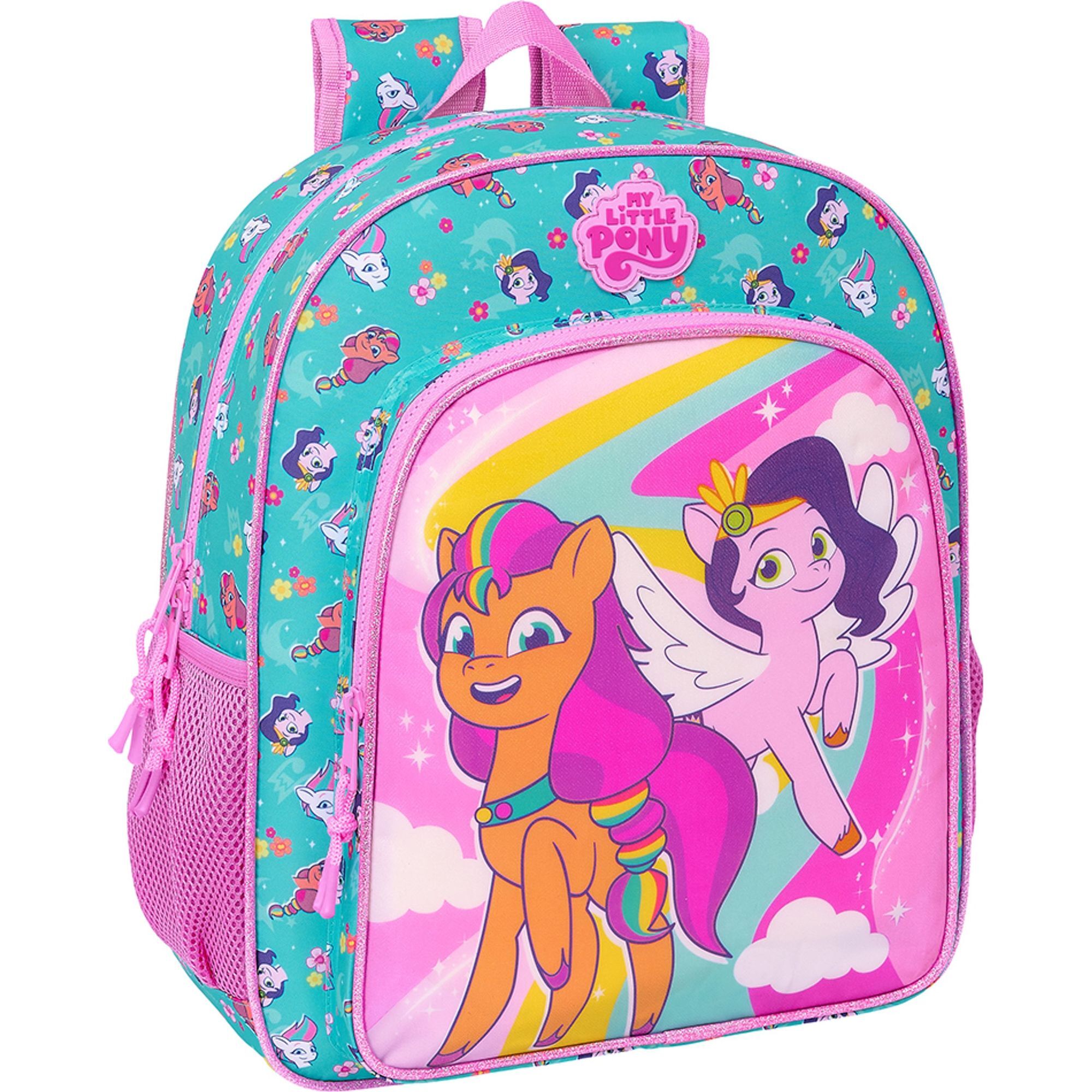 Mochila junior adapt.carro my little pony "magic"