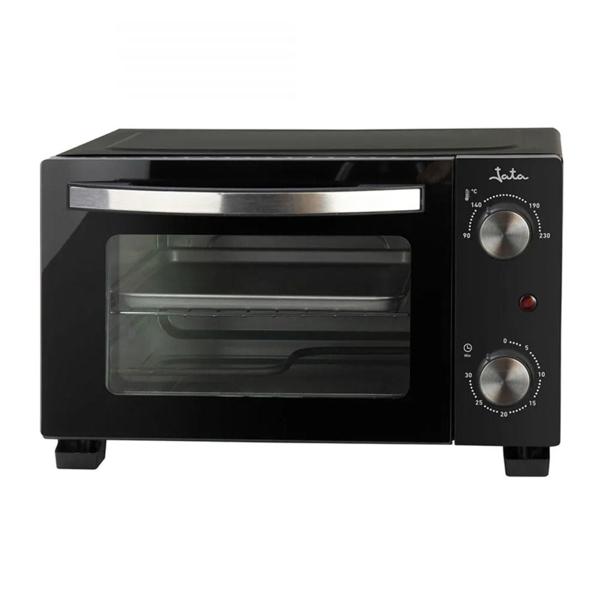 Horno de sobremesa JATA JEHN0910 de 10 litros. 2 funciones: horno y grill. Con temporizador