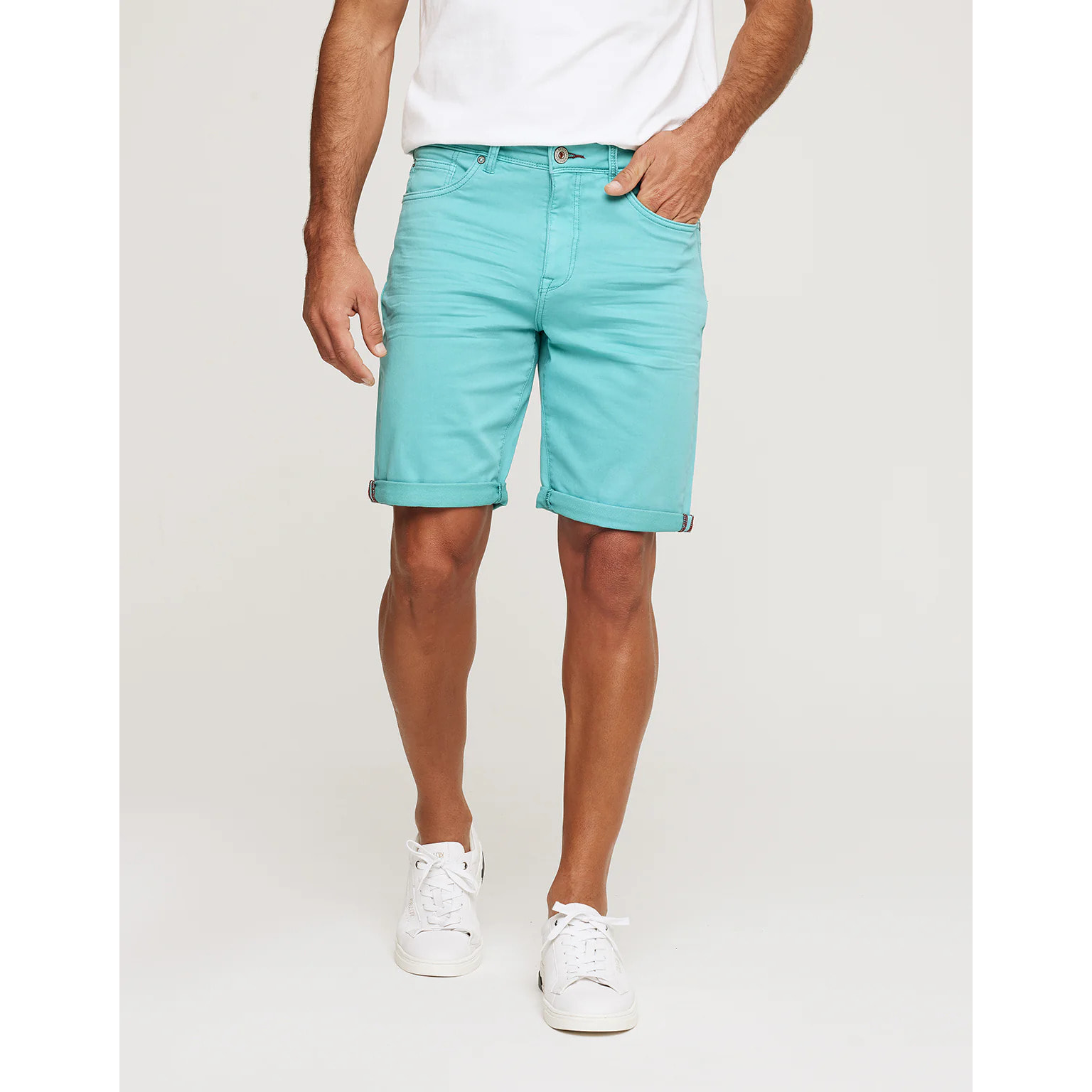 Bermuda Denim Turquesa - Palm Beach