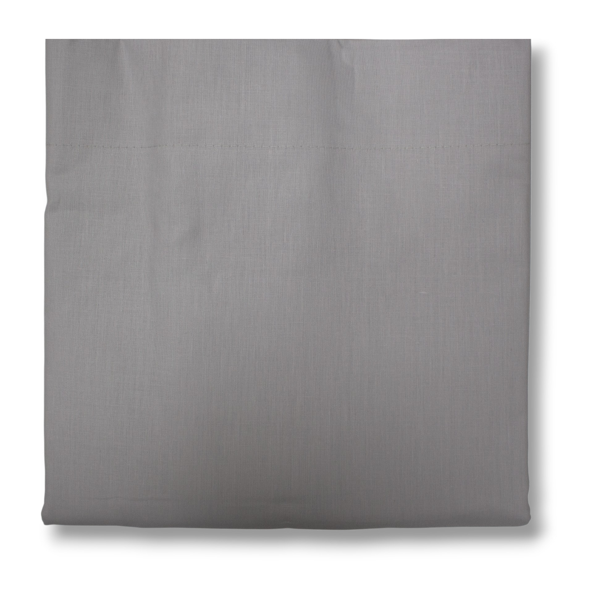 COMPLETO LENZUOLA SINGOLO COL.GRIGIO PERLA 60 FILI TINTA UNITA H.30