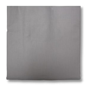 COMPLETO LENZUOLA SINGOLO COL.GRIGIO PERLA 60 FILI TINTA UNITA H.30