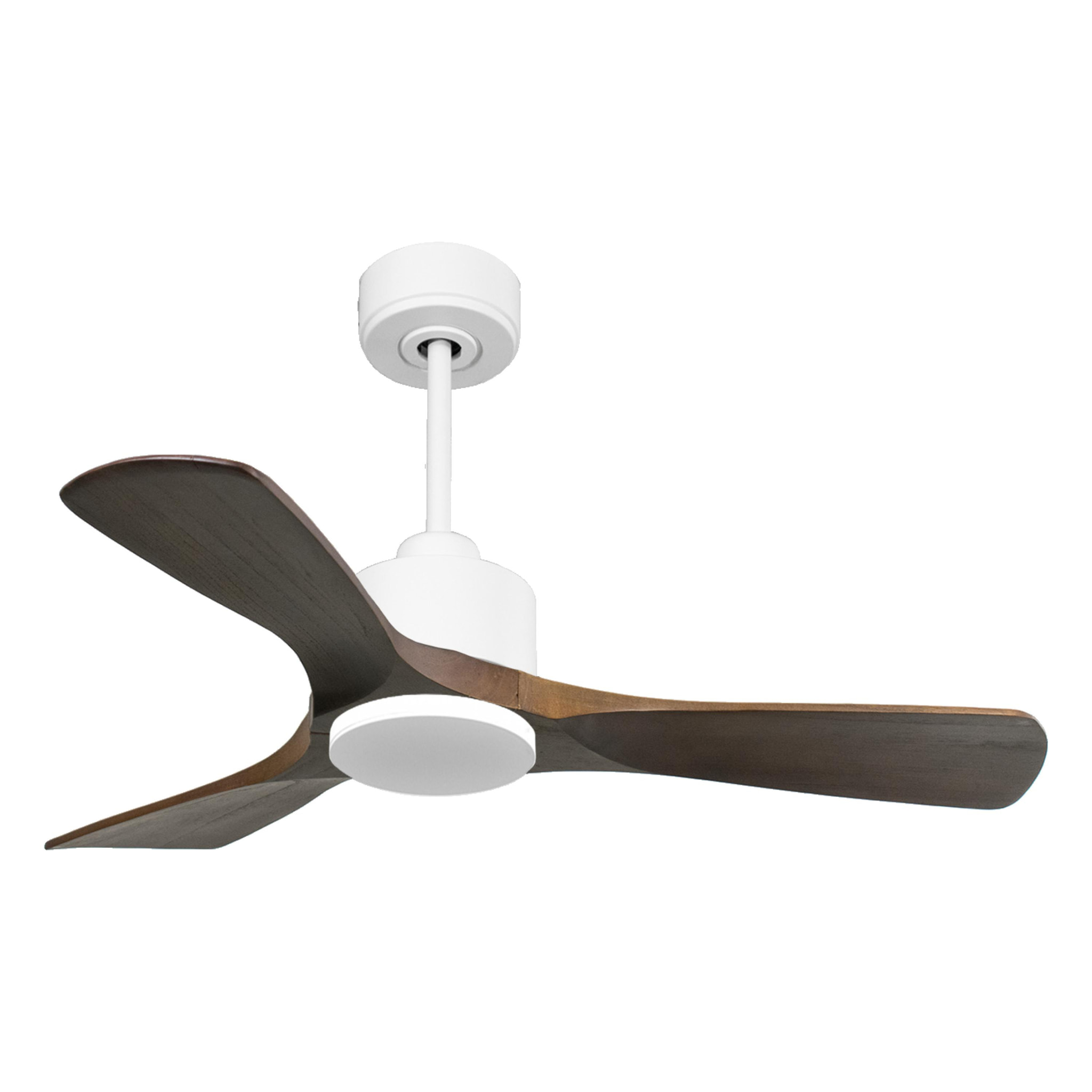 Ventilateur de plafond Réversible  Thermostat Wifi Moteur à courant continu Toits en pente Télécommande Hypersilence Mémoire