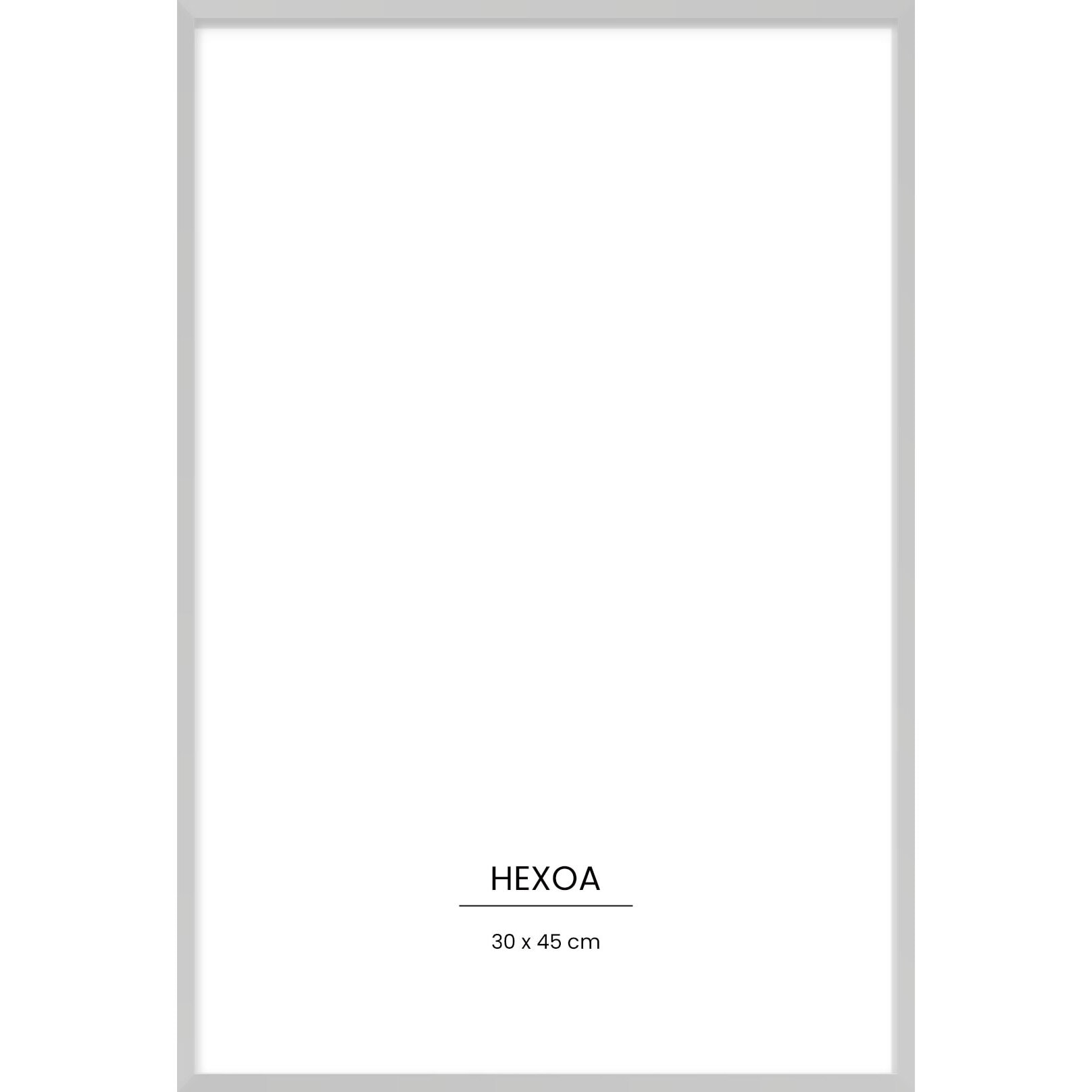 Cadre métal argenté 30x45cm cadre seul
