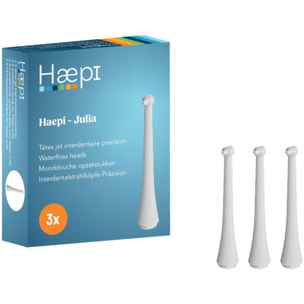 Canule HAEPI de jet d'eau pour brosse à dents