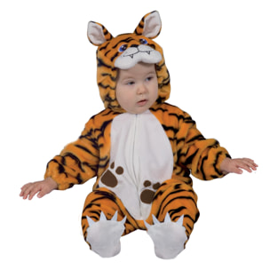 Costume Travestimento Tigrotto Tutina Bambino Unisex