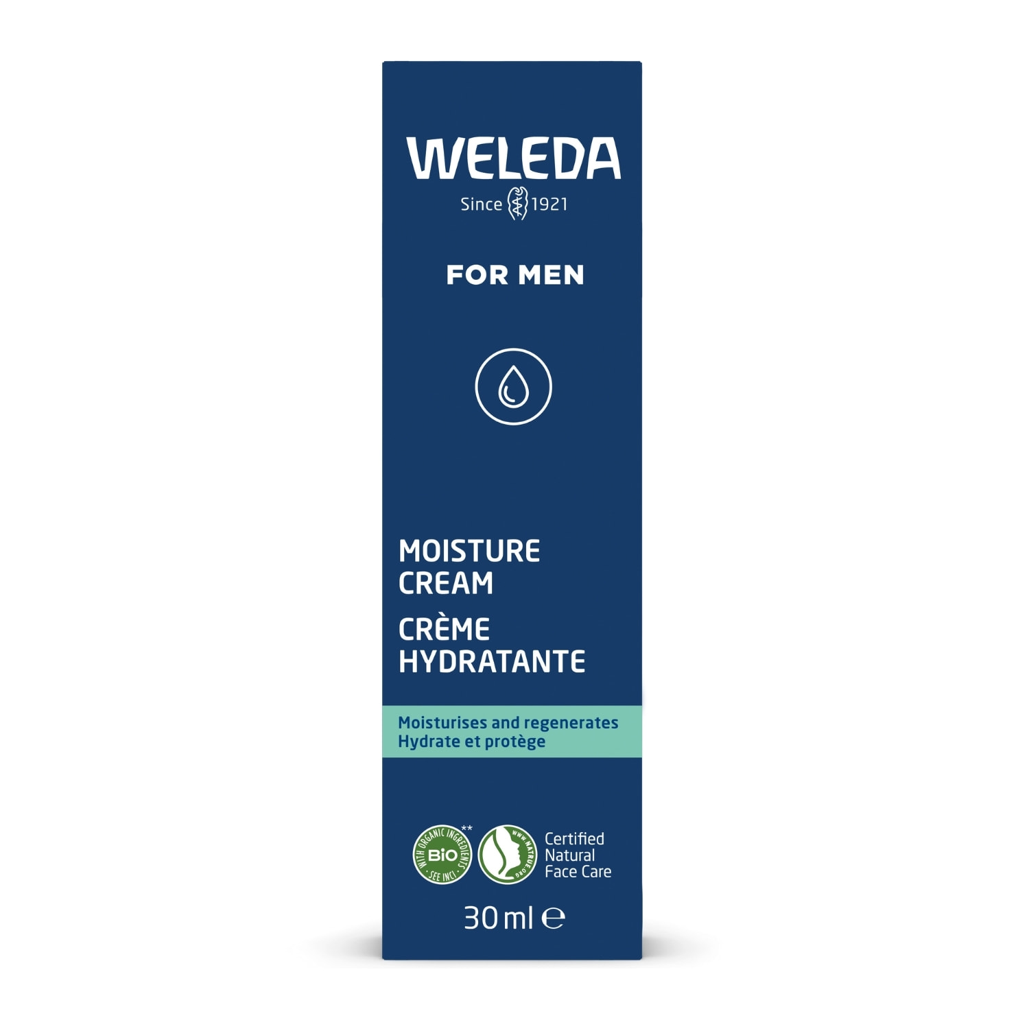 WELEDA - Crème hydratante Homme - 30 ml