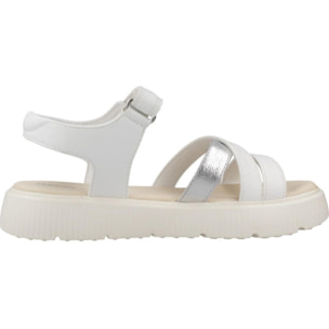 Sandalias Niña de la marca GEOX  modelo J SANDAL KODETTE GIR BLANCO