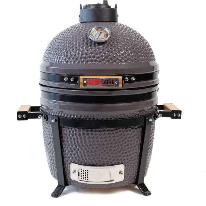 Kamado GRILL GURU GGO223 Original Compact Basic gris à poser 33 cm