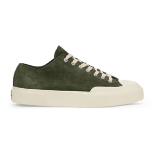 Superga - Sneakers Uomo Donna Verde - 2432 WORKS SUEDE FLESH OUT