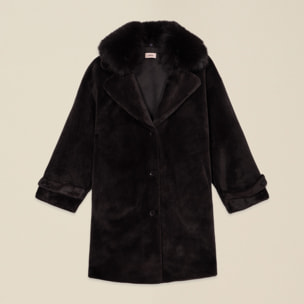 Oltre - Abrigo en tejido suave - Gris