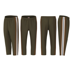 Kappa - Pantalones Hombre Verde - 222 BANDA DOILE