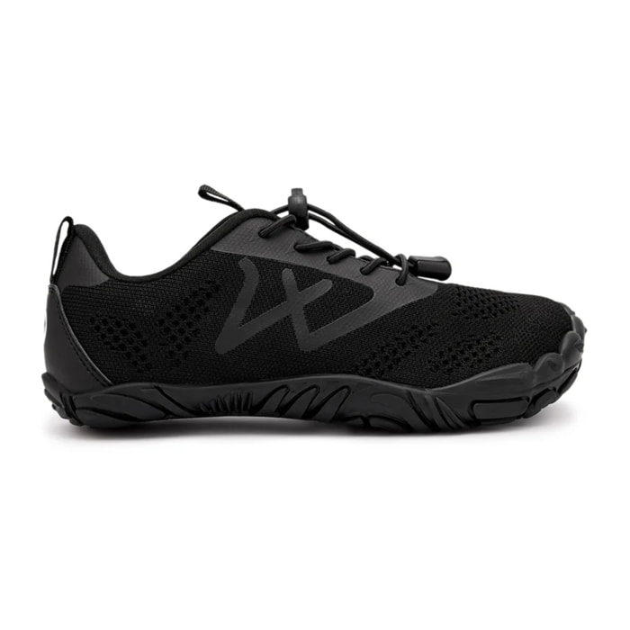 Zapatillas Deportivas Barefoot Goflex  Canvas en Negro