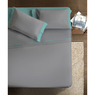 Completo letto Double-Color IPERSAN Grigio/Verde
