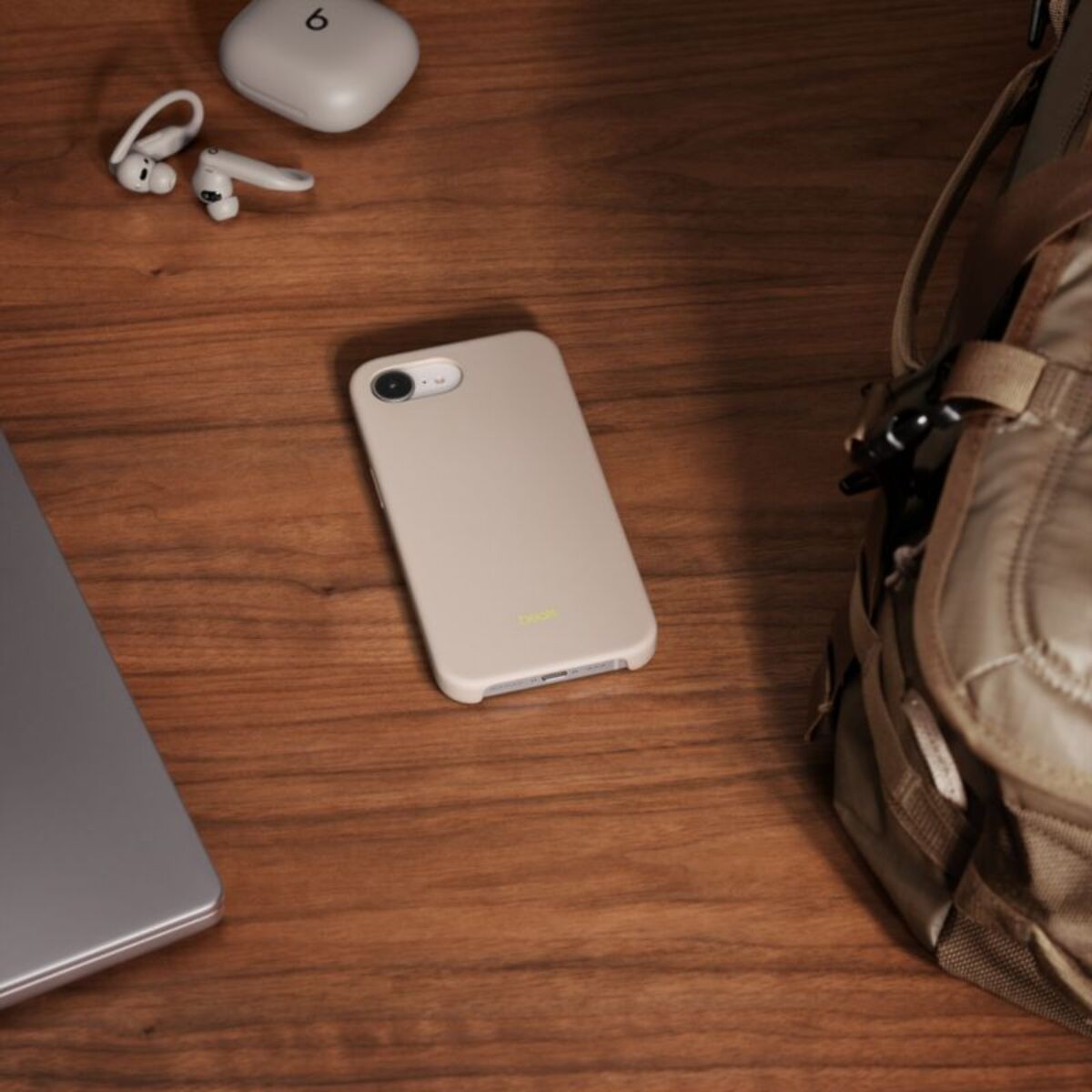 Coque BEATS iPhone 17e Magsafe Gris gypse