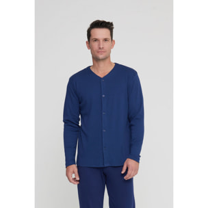 Pigiama uomo paul in caldo cotone con scollo a V Noidinotte