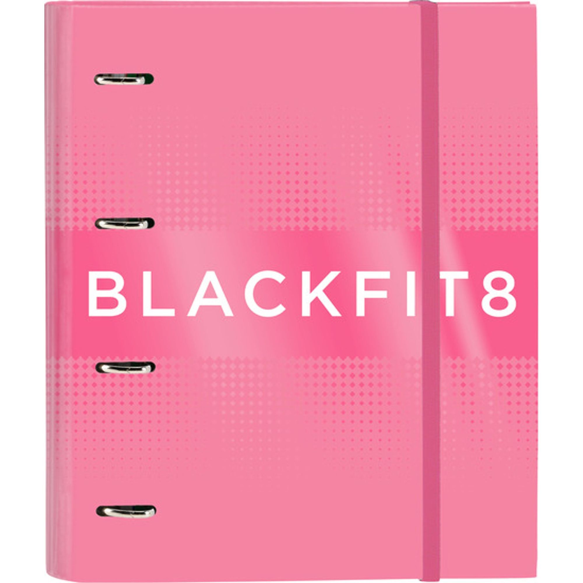 Carpeta 4 anillas 35mm c/recambio blackfit8 "glow up"