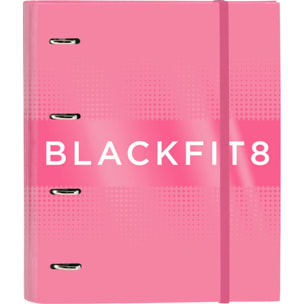 Carpeta 4 anillas 35mm c/recambio blackfit8 "glow up"