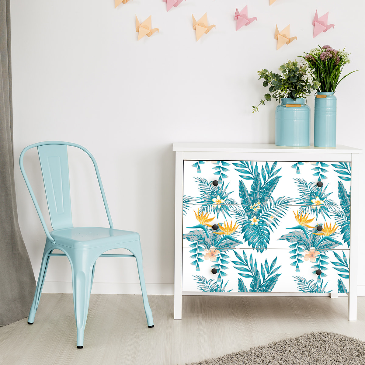 Sticker meuble tropical maymay 40 x 60 cm