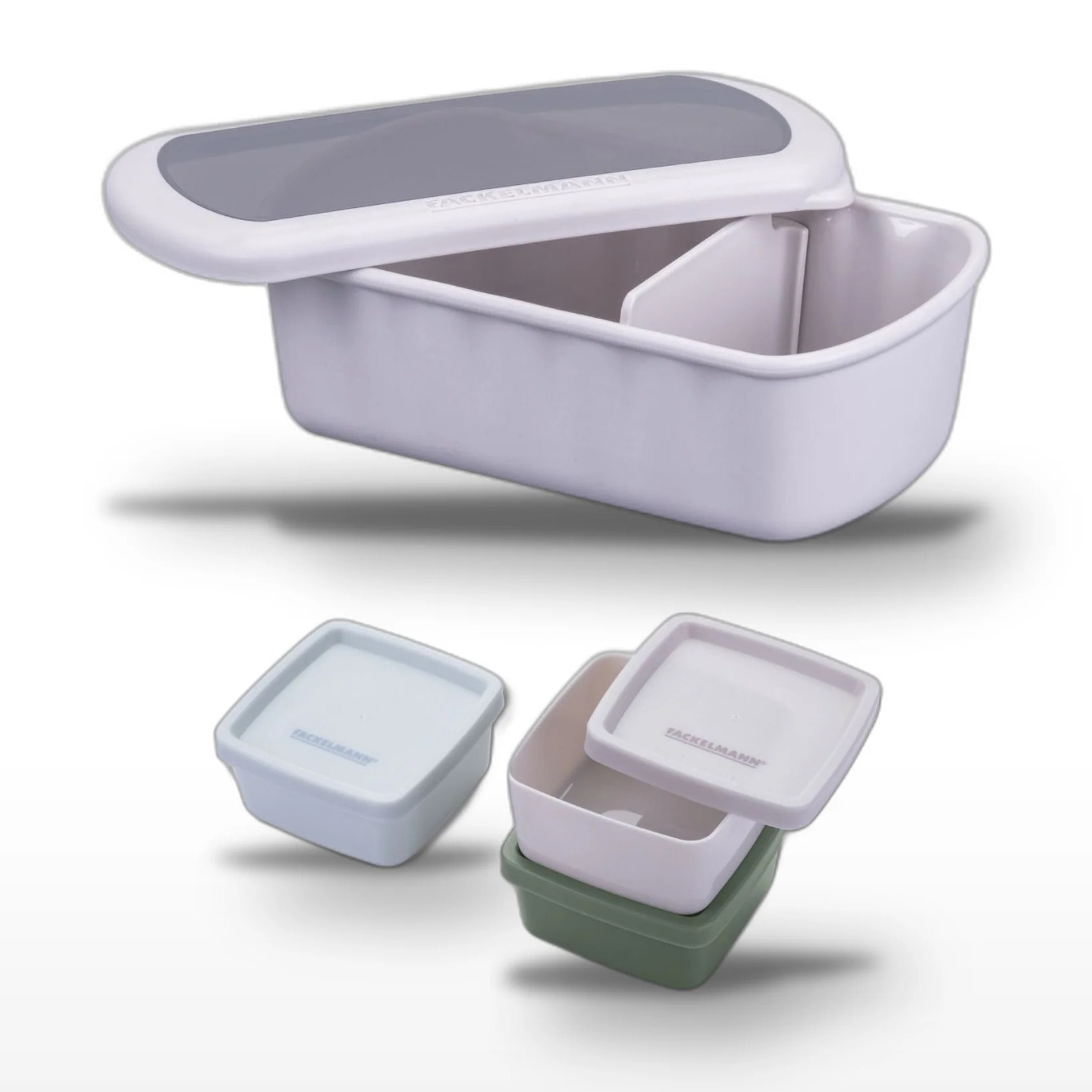 Lot Lunchbox et boîtes à sauce Fackelmann Storage