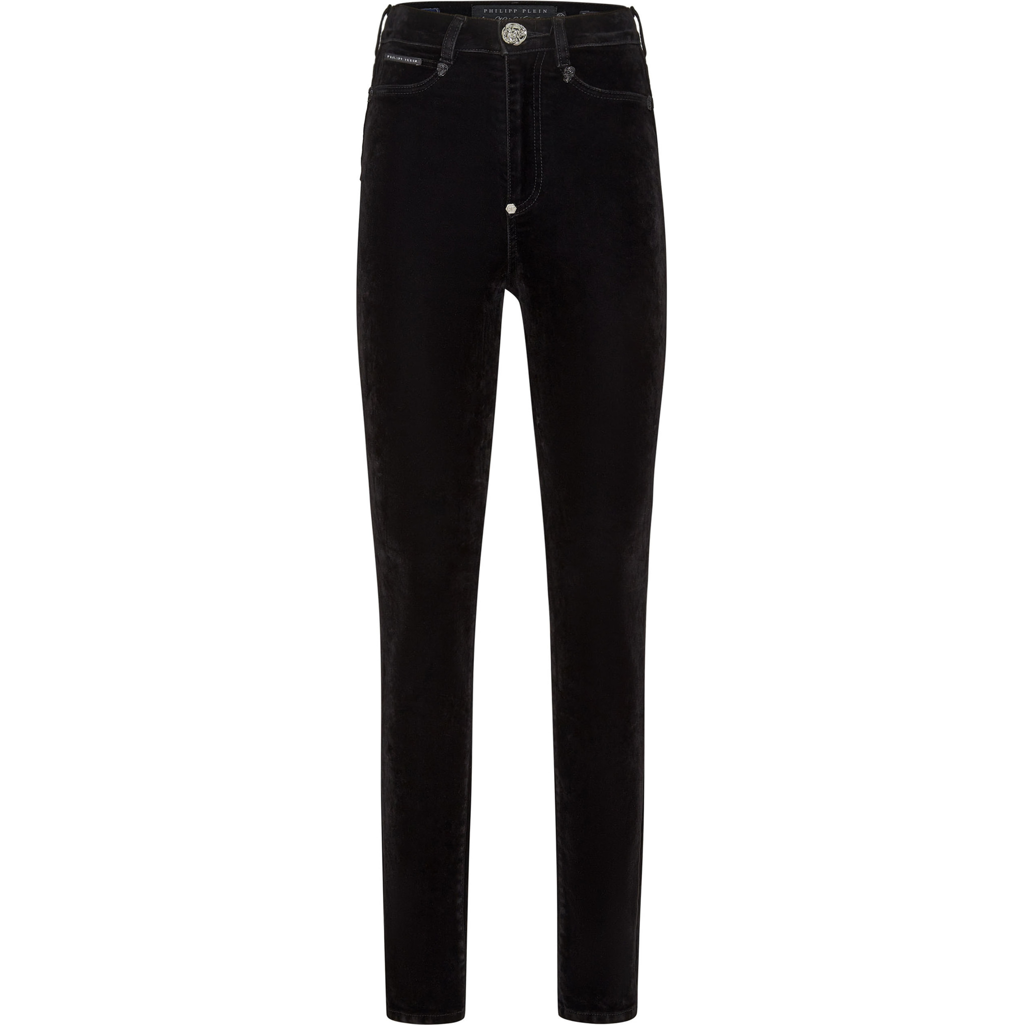 PHILIPP PLEIN Super High Waist Jegging SKULL
