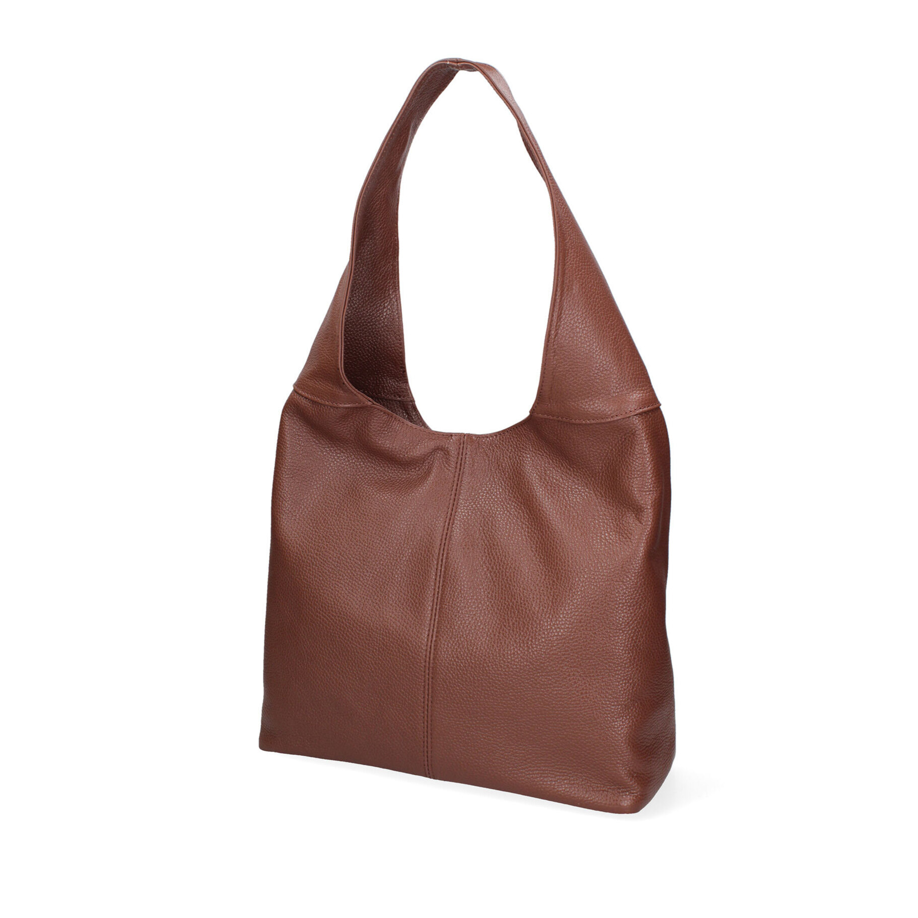 Borsa a sacca  da donna In Vera pelle Made in Italy 39x55x13 cm