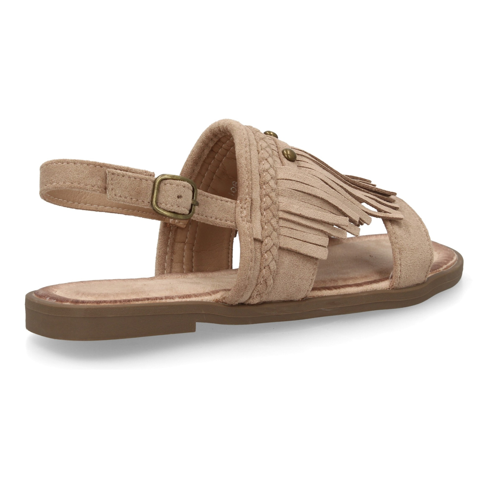 Sandalia boho mujer cómoda verano con flecos