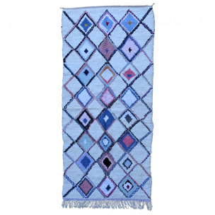 Authentique tapis berbère fait à la main en coton MIFU