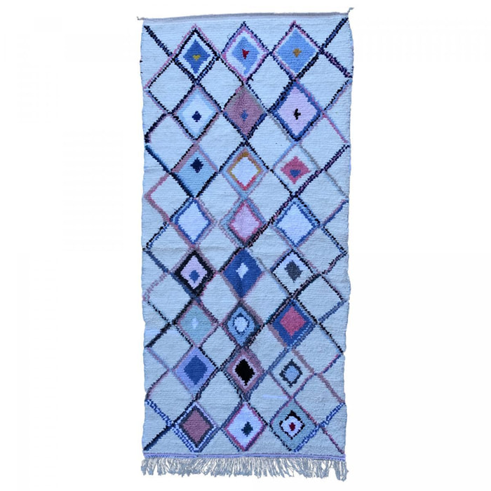 Authentique tapis berbère fait à la main en coton MIFU